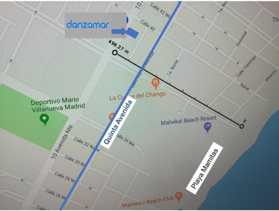 Danzamar 7, Modern Apartment 2 Blocks Away From 5Th Avenue Playa del Carmen Luaran gambar